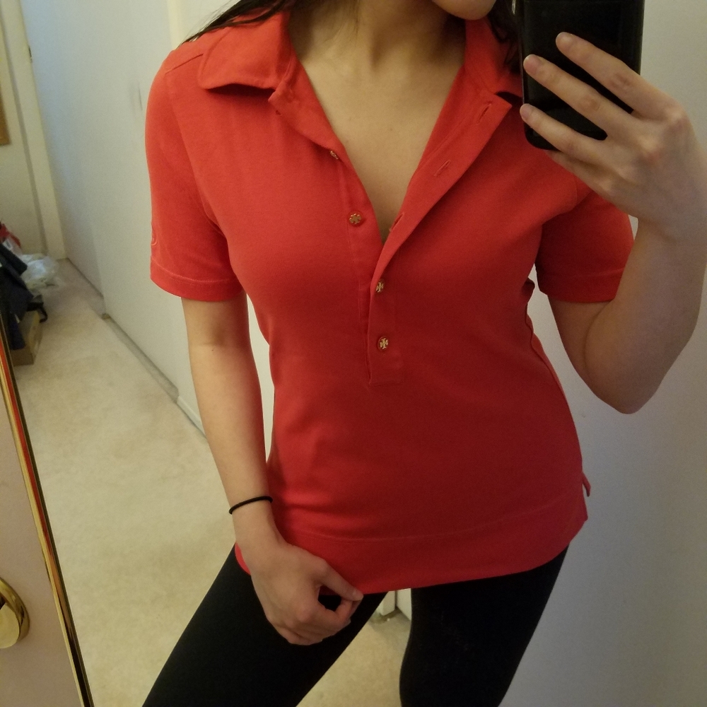 Tory Burch short sleeve polo
